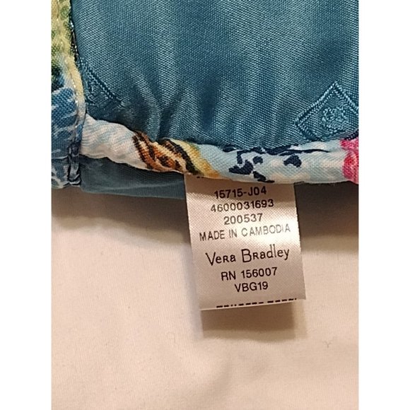 Vera Bradley Pink Iconic Hipster Super Bloom Crossbody Handbag - Picture 6 of 7